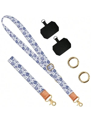 Bks Phone Lanyard Crossbody Wrist Strap Universal Adjustable Neck Strap For Phone Case Keys ID Badges Travel Essential Bks Phone Lanyard Crossbody Wrist Strap Universal Adjustable Neck Strap For Phone Case Keys ID Badges Travel Essential