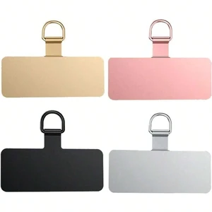 Bks 4 Pack Universal Phone Lanyard Patch Ultra-Thin Stainless Steel Tether Tab for Secure Attachment and Anti-Theft Protection Bks 4 Pack Universal Phone Lanyard Patch Ultra-Thin Stainless Steel Tether Tab for Secure Attachment and Anti-Theft Protection