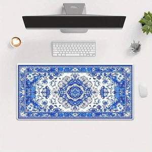 Bks XXL Bohemian Pattern Mouse Pad, High-Definition Printed Rubber Desktop Mat for Gaming PC Office Desk Bks XXL Bohemian Pattern Mouse Pad, High-Definition Printed Rubber Desktop Mat for Gaming PC Office Desk