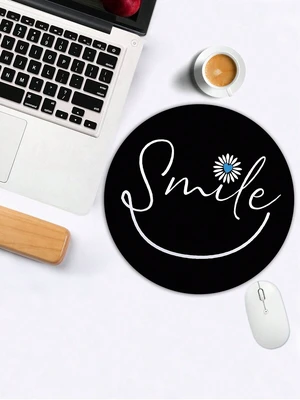 Bks Round Mouse Pad, Thick Customizable Texture Lycra Cloth Washable Anti-Slip Rubber Base Creative Personalized Wireless Computer Bks Round Mouse Pad, Thick Customizable Texture Lycra Cloth Washable Anti-Slip Rubber Base Creative Personalized Wireless Computer