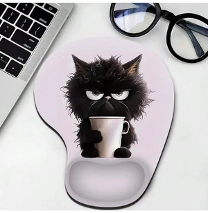 Bks Mouse Pad With Wrist Rest Support, Comfortable Smooth Surface, Non-Slip Base For Computer Laptop Office Home Bks Mouse Pad With Wrist Rest Support, Comfortable Smooth Surface, Non-Slip Base For Computer Laptop Office Home