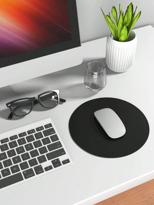 Bks Solid Color Mouse Pad, Desk Mouse Pad, Multicolor, Non-Slip Base Bks Solid Color Mouse Pad, Desk Mouse Pad, Multicolor, Non-Slip Base