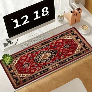 Bks Persian Carpet Pattern Mouse Pad Non-Slip Rubber Base High-Quality Polyester Fabric 2mm Thickness Full Keyboard And Mouse Control Bks Persian Carpet Pattern Mouse Pad Non-Slip Rubber Base High-Quality Polyester Fabric 2mm Thickness Full Keyboard And Mouse Control