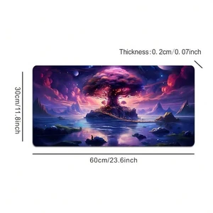 Bks Large Gaming Mouse Pad Computer Keyboard Mat HD Desktop Accessories Natural Rubber Non-Slip Office Desk Mat Bks Large Gaming Mouse Pad Computer Keyboard Mat HD Desktop Accessories Natural Rubber Non-Slip Office Desk Mat