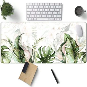 Bks Green Tropical Leaves Desk Mat Large Gaming Mouse Pad Green Sage Plant Laptop Keyboard Mouse Mat Office Supplies Desk Decor Accessories For Women, Desk Mats Pads On Top Of Desks Bks Green Tropical Leaves Desk Mat Large Gaming Mouse Pad Green Sage Plant Laptop Keyboard Mouse Mat Office Supplies Desk Decor Accessories For Women, Desk Mats Pads On Top Of Desks