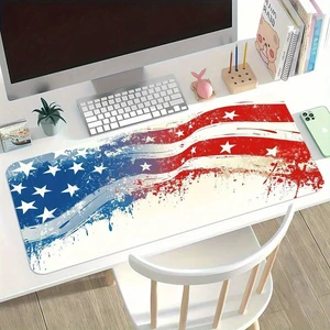 Bks Extended Mouse Pad With American Flag Design - Non-Slip Rubber Base, Ultra-Smooth Surface For Gaming Office Desk - Keyboard And Mouse Mat Compatible With PC Laptop Workspace Decor Bks Extended Mouse Pad With American Flag Design - Non-Slip Rubber Base, Ultra-Smooth Surface For Gaming Office Desk - Keyboard And Mouse Mat Compatible With PC Laptop Workspace Decor