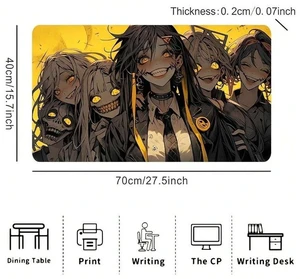 Bks Large Gaming Mouse Pad With Evil Girl Group Design Non-Slip Waterproof Rubber Base Desk PC Accessories Durable Office Laptop Desktop Keyboard Pad Unique Gamers Bks Large Gaming Mouse Pad With Evil Girl Group Design Non-Slip Waterproof Rubber Base Desk PC Accessories Durable Office Laptop Desktop Keyboard Pad Unique Gamers