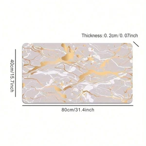 Bks Oversized Large Mouse Pad Non-Slip Rubber Base High-Definition Marble Print Pattern Durable Stitched Edges for Home Office Gaming Desktop Accessory Bks Oversized Large Mouse Pad Non-Slip Rubber Base High-Definition Marble Print Pattern Durable Stitched Edges for Home Office Gaming Desktop Accessory