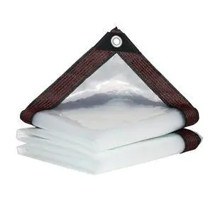 Clear Tarps Heavy Duty Waterproof Transparent Tarpaulin with Grommets Greenhouse Plastic Panels for Covering Garden Plant Camping Supplies, Deck Porch Patio Gazebo Curtains (1, 1.5 x 2.5 m/5 x 8 ft) Clear Tarps Heavy Duty Waterproof Transparent Tarpaulin with Grommets Greenhouse Plastic Panels for Covering Garden Plant Camping Supplies, Deck Porch Patio Gazebo Curtains (1, 1.5 x 2.5 m/5 x 8 ft)