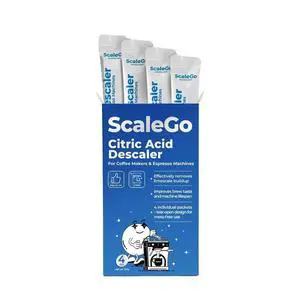 scalego Coffee Machine Cleaner & Descaler | Citric Acid Descaling Powder | Pre-measured Package for Mess-Free Use & Storage | Removes Limescale | Compatible with Keurig, Nespresso, Breville | 4 Uses scalego Coffee Machine Cleaner & Descaler | Citric Acid Descaling Powder | Pre-measured Package for Mess-Free Use & Storage | Removes Limescale | Compatible with Keurig, Nespresso, Breville | 4 Uses