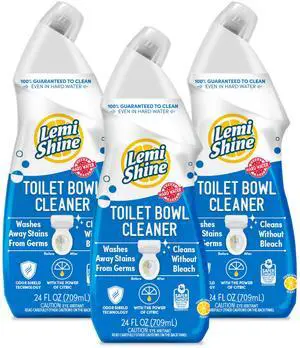 Lemi Shine Bleach-Free Toilet Bowl Cleaner - 24 fl oz (3 Pack) Lemi Shine Bleach-Free Toilet Bowl Cleaner - 24 fl oz (3 Pack)
