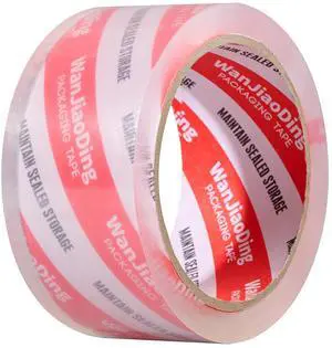 WanJiaoDing Packing Tape Refills, Clear, Packaging Tape Heavy Duty Designed for Moving, Shipping and Packing, Mailing,1.88" x 60 yds, 1 Rolls WanJiaoDing Packing Tape Refills, Clear, Packaging Tape Heavy Duty Designed for Moving, Shipping and Packing, Mailing,1.88" x 60 yds, 1 Rolls