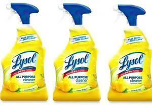 Lysol Disinfectant Spray, Lemon Breeze, 19 fl oz (Pack of 3) Lysol Disinfectant Spray, Lemon Breeze, 19 fl oz (Pack of 3)