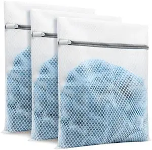 BOKUGE 3Pcs Laundry Bags Mesh Wash Bags 16x20 Inches | (3 Large) BOKUGE 3Pcs Laundry Bags Mesh Wash Bags 16x20 Inches | (3 Large)