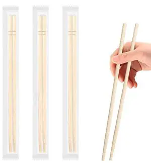 8.5 Inch X 25 Pairs Disposable Chopsticks,Simplea and Minimalistic Design,More Size Choices 7"/8.5"/9.5"/12" 8.5 Inch X 25 Pairs Disposable Chopsticks,Simplea and Minimalistic Design,More Size Choices 7"/8.5"/9.5"/12"