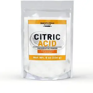 Unpretentious Citric Acid, 8 oz, Non-GMO, No Additives, Cleaning & Baking Unpretentious Citric Acid, 8 oz, Non-GMO, No Additives, Cleaning & Baking
