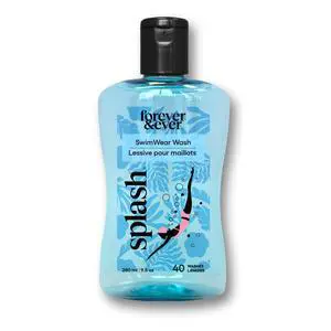 Splash Natural Laundry Detergent for Swimwear, Chlorine Neutralizer Swimsuit Wash, Hypoallergenic Liquid Laundry Detergent, Nontoxic & Color Safe Formula, High Efficiency (HE) Safe, 9.5 oz, 1-Pack Splash Natural Laundry Detergent for Swimwear, Chlorine Neutralizer Swimsuit Wash, Hypoallergenic Liquid Laundry Detergent, Nontoxic & Color Safe Formula, High Efficiency (HE) Safe, 9.5 oz, 1-Pack