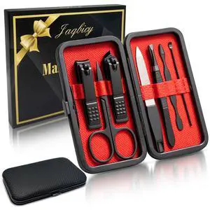 Gift for Dad Men, Manicure Set Nail Clippers Grooming Kit with Travel Case, Personal Care Tools Birthday Gifts for Men Women Gift for Dad Men, Manicure Set Nail Clippers Grooming Kit with Travel Case, Personal Care Tools Birthday Gifts for Men Women