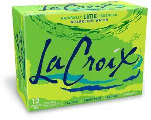 Sparkling Water, Lime, 12 Fl Oz (pack of 12) Sparkling Water, Lime, 12 Fl Oz (pack of 12)