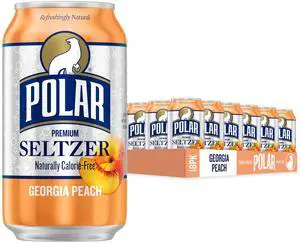 Seltzer Water Georgia Peach, 12 fl oz cans, 18 pack Seltzer Water Georgia Peach, 12 fl oz cans, 18 pack