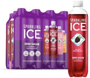 Purple Variety Pack, Flavored Water, Zero Sugar, with Vitamins and Antioxidants, 17 fl oz, 12 count (Black Raspberry, Cherry Limeade, Orange Mango, Kiwi Strawberry) Purple Variety Pack, Flavored Water, Zero Sugar, with Vitamins and Antioxidants, 17 fl oz, 12 count (Black Raspberry, Cherry Limeade, Orange Mango, Kiwi Strawberry)