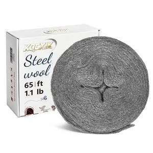 Steel Wool Mice Control, 65FT(1.1LB)#0 Steel Wool, Keep Mouse Away from Holes, Barrier and Gap Filler for Home, Wall, Garden, Kitchen, Pipeline in Garage, Medium Steel Wool Mice Control, 65FT(1.1LB)#0 Steel Wool, Keep Mouse Away from Holes, Barrier and Gap Filler for Home, Wall, Garden, Kitchen, Pipeline in Garage, Medium