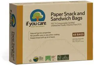 Sandwich Bags, Natural , 48 Count Sandwich Bags, Natural , 48 Count