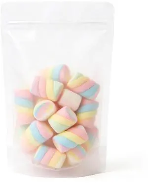 50pcs Stand Up Matte Bags Resealable Pouches With Frosted Front Window Self-seal Zipper Bags Heat Sealable Packaging Bags for Food Storage 3.5"*5.9" 50pcs Stand Up Matte Bags Resealable Pouches With Frosted Front Window Self-seal Zipper Bags Heat Sealable Packaging Bags for Food Storage 3.5"*5.9"