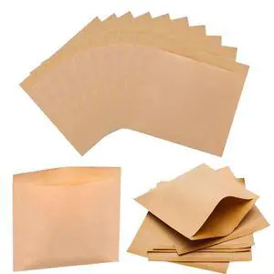 Wax Paper Sandwich Bags, Grease Proof, 100 Pack, 6.3"x5.9" Wax Paper Sandwich Bags, Grease Proof, 100 Pack, 6.3"x5.9"