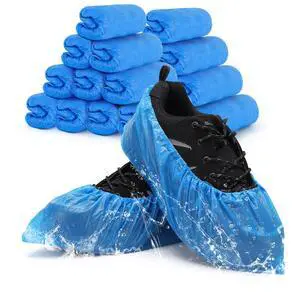 Shoe Covers Disposable Non Slip for Indoors Pack of 200 (100 pairs) Recyclable Shoe Booties Waterproof Shoe & Boot Covers Durable Shoe Protectors Covers One Size Fits Most Blue Shoe Covers Disposable Non Slip for Indoors Pack of 200 (100 pairs) Recyclable Shoe Booties Waterproof Shoe & Boot Covers Durable Shoe Protectors Covers One Size Fits Most Blue