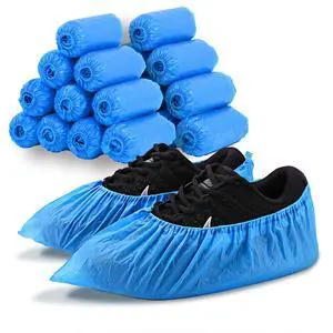 Shoe Covers Disposable - 200 Pack (100 pairs) Premium Shoe & Boot Covers Non-slip Shoe Booties for Guest Repairman, Fits Up to US Men's 11 & US Women's 13 Shoe Covers Disposable - 200 Pack (100 pairs) Premium Shoe & Boot Covers Non-slip Shoe Booties for Guest Repairman, Fits Up to US Men's 11 & US Women's 13