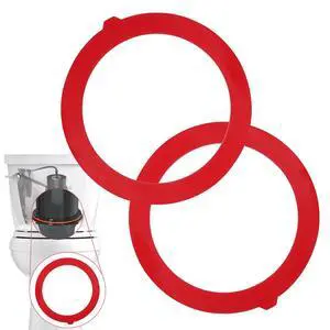 Flush Valve Seal for Kohler, 2-Pack GP1059291 Silicone Replacement for Toilet - Upgraded Leak-Proof Gasket Seal Kit Compatible with Kohler Canister, K-GP1059291 Flush Valve Seal for Kohler, 2-Pack GP1059291 Silicone Replacement for Toilet - Upgraded Leak-Proof Gasket Seal Kit Compatible with Kohler Canister, K-GP1059291