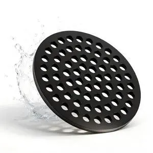 5.5 Inches Cast Iron Drain Cover, Heavy Duty Rust Proof Floor Drain Grate 5.5 Inches Cast Iron Drain Cover, Heavy Duty Rust Proof Floor Drain Grate
