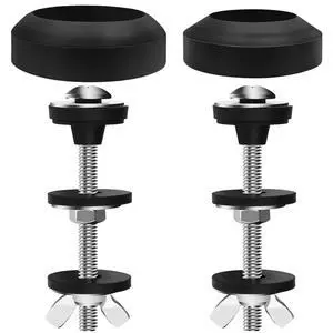 Universal Toilet Tank to Bowl Gaskets Kit, 2PCS 2.75 Heavy Duty Toilet Tank Bolts Replacement, Fits Most 2-Inch and 3-Inch Leak Resistance Toilet Flush Valve Opening Universal Toilet Tank to Bowl Gaskets Kit, 2PCS 2.75 Heavy Duty Toilet Tank Bolts Replacement, Fits Most 2-Inch and 3-Inch Leak Resistance Toilet Flush Valve Opening