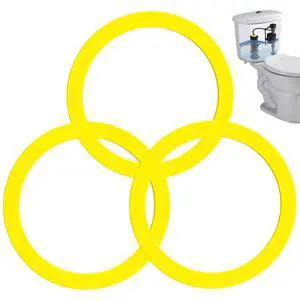 Flush Valve Seal for Kohler, 3 Pack Upgraded Silicone Toilet Replacement Tank Parts for K-GP1059291 Canister Flush Valve Kit Gasket Flush Valve Seal for Kohler, 3 Pack Upgraded Silicone Toilet Replacement Tank Parts for K-GP1059291 Canister Flush Valve Kit Gasket