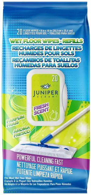 Wet Floor Wipes, Multi Surface Floor Cleaner Wet Mop Pads Fit Swiffer Sweeper Mop, Fresh Scent & Plant-Based Textured Cloth Trap Absorb Dirt, 20 Count (Pack of 1) Wet Floor Wipes, Multi Surface Floor Cleaner Wet Mop Pads Fit Swiffer Sweeper Mop, Fresh Scent & Plant-Based Textured Cloth Trap Absorb Dirt, 20 Count (Pack of 1)