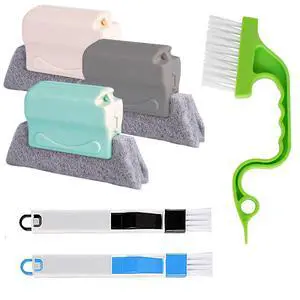Window Groove Cleaning Brushes Tools,6 Pcs Household Deep Cleaning Tool,Magic Window Sill Cleaning Tool for Slide Door,Shutter,Air Conditioner,Bathroom/Shower,Blinds,Vents (6 PCS) Window Groove Cleaning Brushes Tools,6 Pcs Household Deep Cleaning Tool,Magic Window Sill Cleaning Tool for Slide Door,Shutter,Air Conditioner,Bathroom/Shower,Blinds,Vents (6 PCS)
