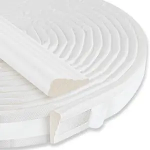 236" Wedge-Shaped Foam Window Seal Strip, Door Weather Stripping, Soundproof Front Door Frame Seal, Self-Adhesive Winter Insulation for Doors & Windows, Draft Stopper Gap Filler, White 236" Wedge-Shaped Foam Window Seal Strip, Door Weather Stripping, Soundproof Front Door Frame Seal, Self-Adhesive Winter Insulation for Doors & Windows, Draft Stopper Gap Filler, White