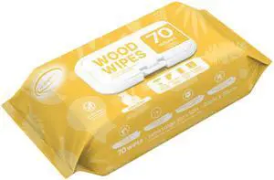 Wood Furniture Cleaner Wipes, XL 8x10 Inch, 70 Count Wood Furniture Cleaner Wipes, XL 8x10 Inch, 70 Count