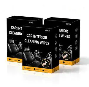 Car & Furniture Leather Cleaning Wipes - 36 Count Extra Large Individually Wrapped Wipes for Auto Interiors, Leather Sofas, Shoes & Handbags - No Rinse, Streak Free, 2-in-1 Clean & Condition Car & Furniture Leather Cleaning Wipes - 36 Count Extra Large Individually Wrapped Wipes for Auto Interiors, Leather Sofas, Shoes & Handbags - No Rinse, Streak Free, 2-in-1 Clean & Condition