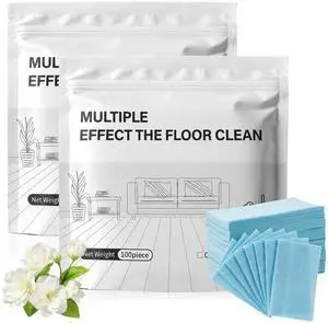 2Pcs Multi Purpose Floor Cleaning Sheet,Quick Shine Floor Cleaner,Multiple Effect The Floors Clean,Multiple Cleaning Effects,Suitable for Hardwood,Concentrated Detergenttile,Composite Flooring100 2Pcs Multi Purpose Floor Cleaning Sheet,Quick Shine Floor Cleaner,Multiple Effect The Floors Clean,Multiple Cleaning Effects,Suitable for Hardwood,Concentrated Detergenttile,Composite Flooring100
