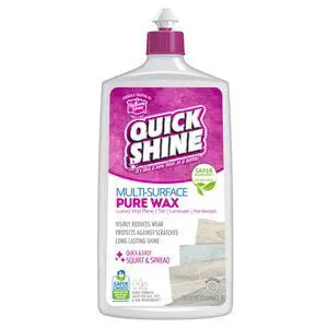 Pure Floor Wax 27oz | A Buffable, Waterproof Finish for Regular and Hardwood Floors | Restore Protect Refresh Pure Floor Wax 27oz | A Buffable, Waterproof Finish for Regular and Hardwood Floors | Restore Protect Refresh