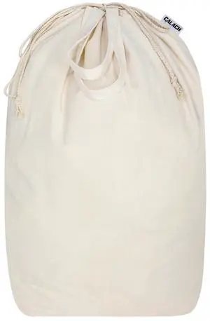 Canvas Laundry Bags with Handles & Square Base 13.8"Wx13.8"Dx27.6"H, Large Heavy Duty Laundry Hamper Bag, College Dorm Washable Drawstring Canvas Dirty Clothes Sack (Beige,1 Pack) Canvas Laundry Bags with Handles & Square Base 13.8"Wx13.8"Dx27.6"H, Large Heavy Duty Laundry Hamper Bag, College Dorm Washable Drawstring Canvas Dirty Clothes Sack (Beige,1 Pack)