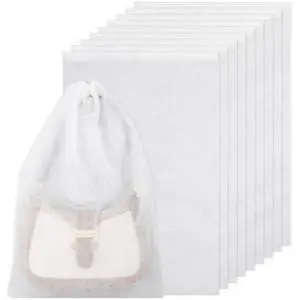 10 Pcs Dust Bags for Handbags Dust Proof Drawstring Purse Storage Bag Non-Woven Handbag Travel Organizer Shoe Travel Package for Handbags Boots Purse (19x12.5in) 10 Pcs Dust Bags for Handbags Dust Proof Drawstring Purse Storage Bag Non-Woven Handbag Travel Organizer Shoe Travel Package for Handbags Boots Purse (19x12.5in)