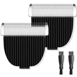 Replacement Blades 2 Pack for ONEISALL Dog Hair Vacuum and Dog Grooming Kit, Low Noise Pet Clipper Replacement Blade for ONEISALL Replacement Blade, Cleaning Brush Replacement Blades 2 Pack for ONEISALL Dog Hair Vacuum and Dog Grooming Kit, Low Noise Pet Clipper Replacement Blade for ONEISALL Replacement Blade, Cleaning Brush