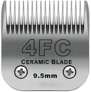 4FC Grooming Ceramic Pet Clipper Blades Compatible with Andis & Oster A5 4FC Grooming Ceramic Pet Clipper Blades Compatible with Andis & Oster A5