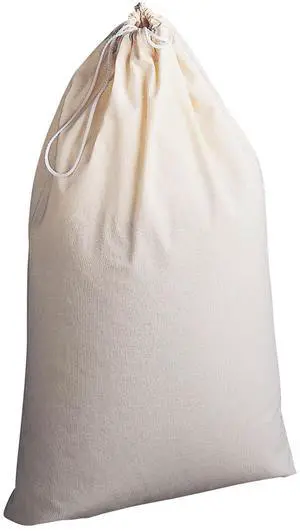 Cotton Laundry Bag, Large, 100% Cotton, Drawstring Top with Cord Lock, Machine Washable, 3 to 4 Load Capacity, Versatile and Compact, Breathable, Foldable, Natural Cotton Laundry Bag, Large, 100% Cotton, Drawstring Top with Cord Lock, Machine Washable, 3 to 4 Load Capacity, Versatile and Compact, Breathable, Foldable, Natural