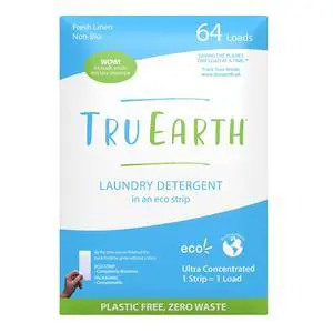 Compact Dry Laundry Detergent - Up to 128 Loads (64 Sheets) - Paraben-Free - Original Eco-Strip Liquidless Detergent, Travel - Fresh Linen | Packaging May Vary Compact Dry Laundry Detergent - Up to 128 Loads (64 Sheets) - Paraben-Free - Original Eco-Strip Liquidless Detergent, Travel - Fresh Linen | Packaging May Vary