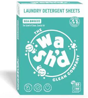 Laundry Detergent Sheets - 3 Enzymes, Skin Safe, Non-Toxic Clean Laundry Detergent Sheets - 3 Enzymes, Skin Safe, Non-Toxic Clean
