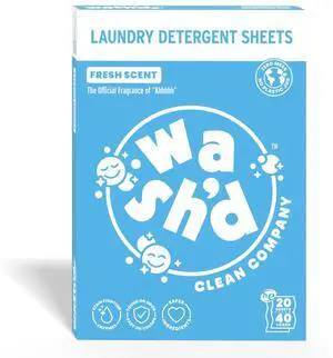 Laundry Detergent Sheets - 3 Enzymes, Skin Safe, Non-Toxic Clean Laundry Detergent Sheets - 3 Enzymes, Skin Safe, Non-Toxic Clean